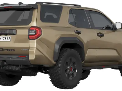 Toyota 4Runner TRDpro 2025 3D model