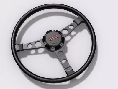 Holden HQ GTS Steering Wheel 3D print model