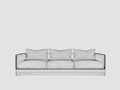 Modern Luxury Sofa Free 3D model