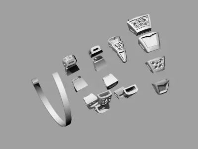 Bvlgari Snake Serpenti Ringa  3D print model