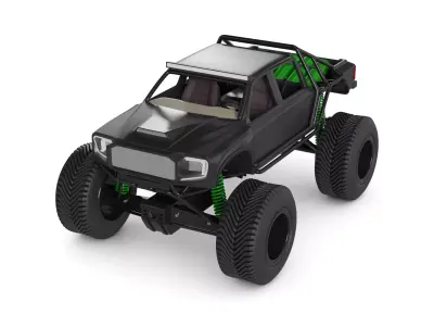 Trophy Truck 3D model