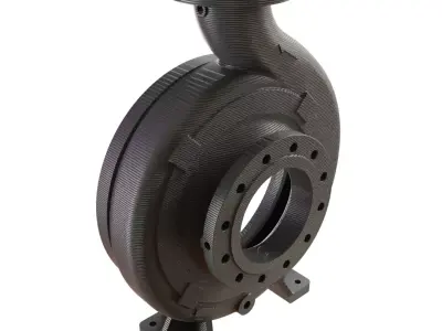 Volute Pump Model 3D print model