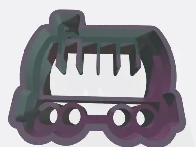 SET 10 KEYCHAINS 3D print models car gear train 3D print model