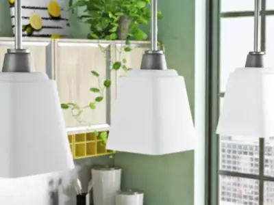 Atami - Light Single Bell Pendant Free 3D model