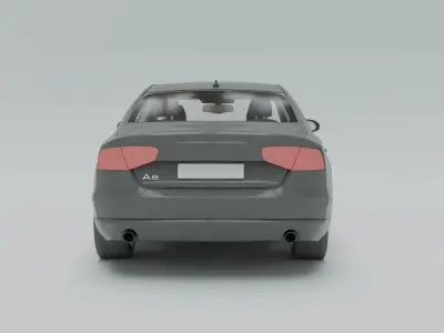 3D model Audi A8 3D model