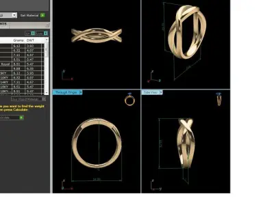 Band Ring 3D print model