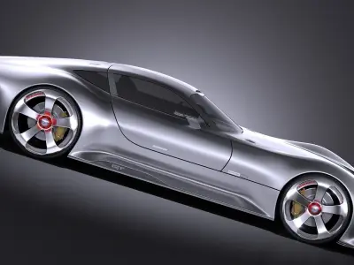 Mercedes Vision Gran Turismo Concept 3D model