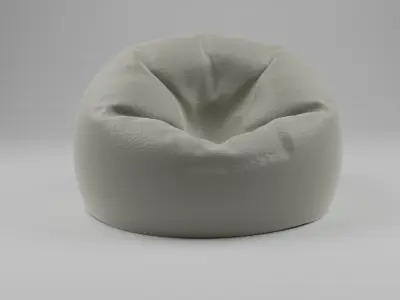 BEAN-BAG bean bag chair Free 3D model