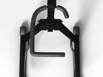 Guitar stand Free 3D model