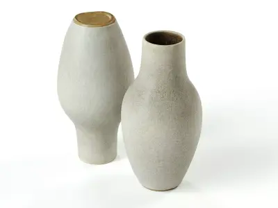 POLYPASTA - Kiessling vase beige 3D model