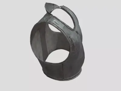 Greek Muscle Cuirass 3D model