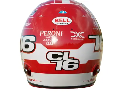 F1 Charles Leclerc Helmet 2025 3D model
