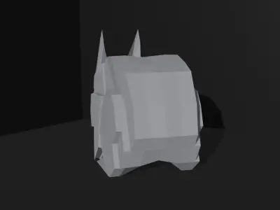 Low Poly Bunny Game Ready dog Low-poly 3D model