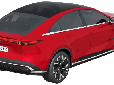 Mazda 6e 2026 3D model