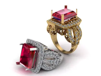 Special Ring A24 3D print model
