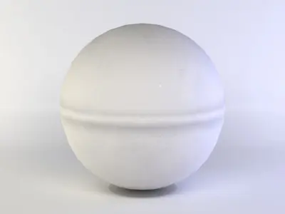 Table Tennis Ball Low-poly 3D model
