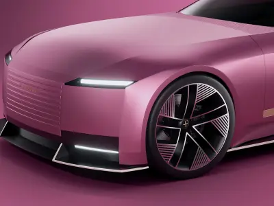 Jaguar Type 00 Concept 3D model