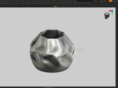 vase 3d print 735 3D print model