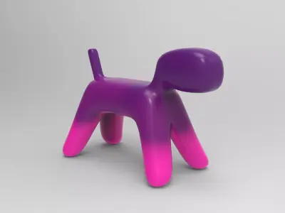 Pety Decor Low-poly 3D model