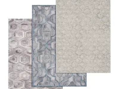 Rug Set 2220 3D model
