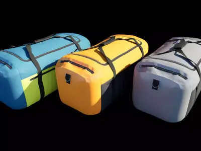 Sport Tog Bag or gym bag 3d model prop 3D model