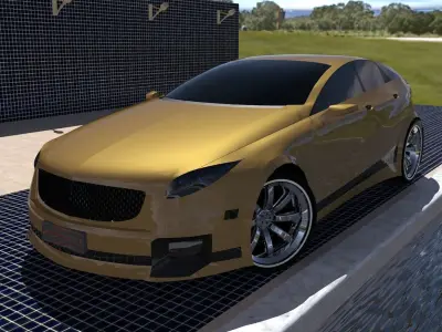 SUV PROJECT 2016 3D model
