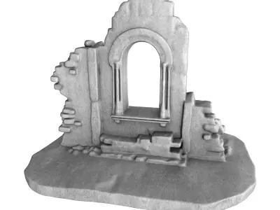 Ancient Ruins 3 3D print model