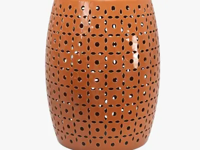 Zentique lovell garden stool 3D model