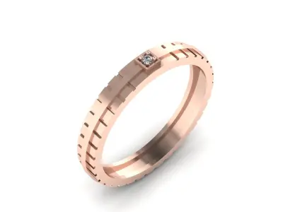 Jewelry Ring 3D print model 27