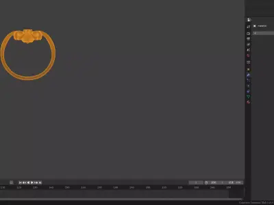 Crown Design Diamond Ring 3D print model