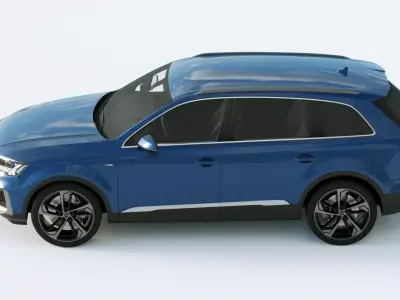 Audi Q7 2020 3D model
