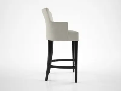 The Sofa and Chair Co Paris Carver Barstool 3D model