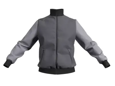 Sports Jacket - Marvelous Designer 3D model