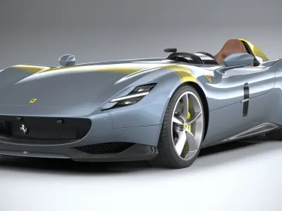 Ferrari Monza SP1 2019 3D model