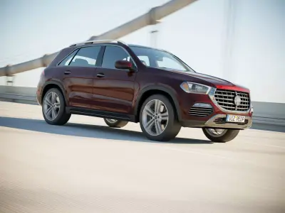 German luxury suv 3D model