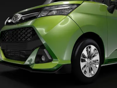 Daihatsu Thor 2017 3D model