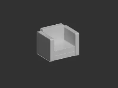 sofa chair Free 3D model