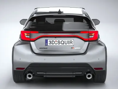 Toyota GR Yaris 2024 3D model