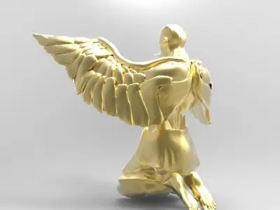 Angel Pose  3D print model