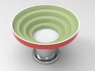 Puc Bowl Low-poly 3D model