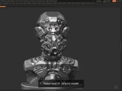 10 Modern Abstract Decorative sculpture 3d print 3D Model Collection