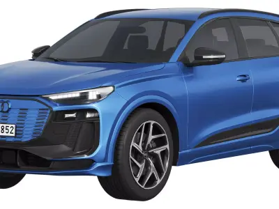Audi Q6 e-tron 3D model