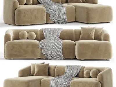 Sofa Rinconera modular Sofia 3D model