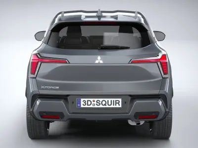 Mitsubishi Xforce 2024 3D model