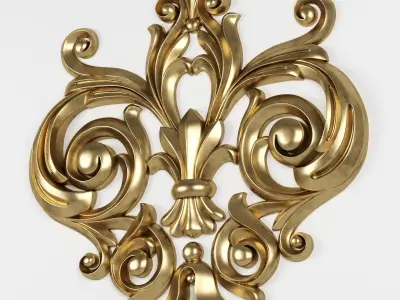 Trim ornament 01 3D model