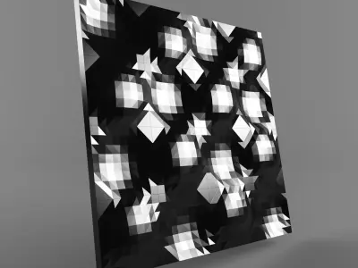Decorative Plaster - 02 Free 3D model