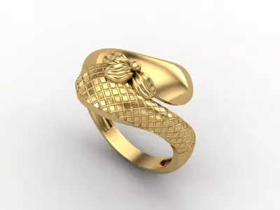 Women Plain Ring STL Models Womens Ring 3dmodels 3D print model 3D print model 2