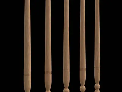 Stair baluster 12 3D print model