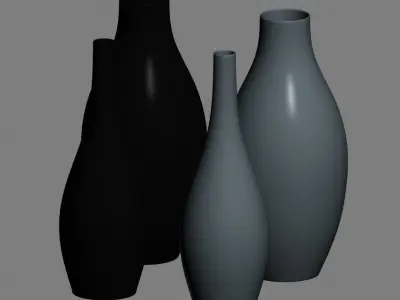 vase 31 3D model purchase