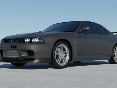 Nissan Skyline R33 GT-R  3D model